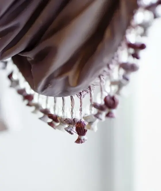 Beaded tassel fringe
